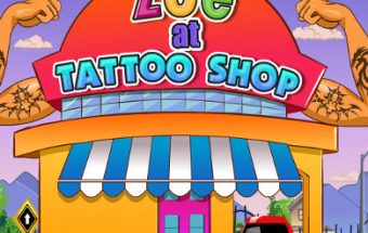 Zoe at Tattoo Shop