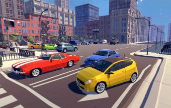 3D City: 2 Player Racing