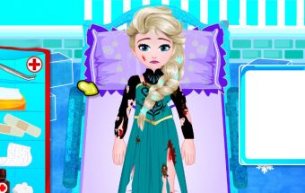 Baby Elsa Skating Accident
