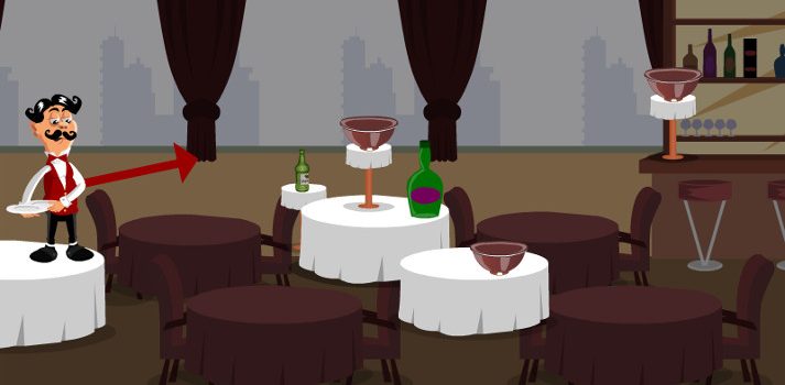 Angry Waiter