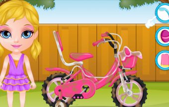 Baby Barbie Bicycle Ride