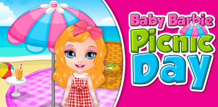 Baby Barbie Picnic Day