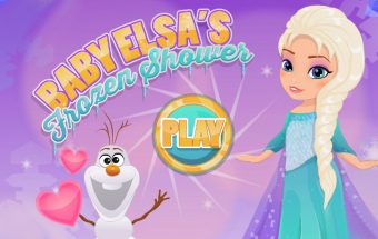 Baby Elsa Frozen Shower