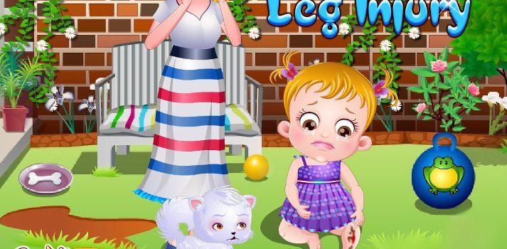 Baby Hazel Leg Injury