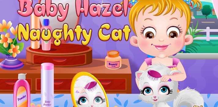 Baby Hazel Naughty Cat