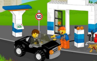 Benzinaio Lego