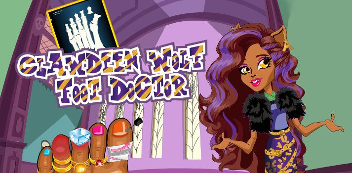 Clawdeen Wolf Foot Doctor