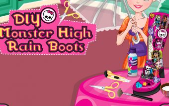 DIY Monster High Rain Boots