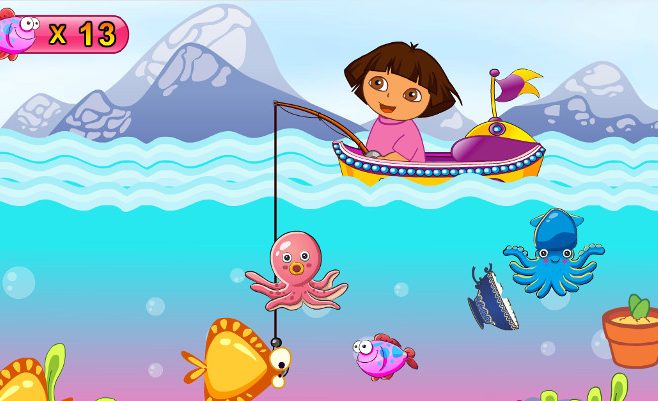 Dora Fishing Adventure