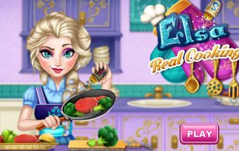 Elsa Real Cooking