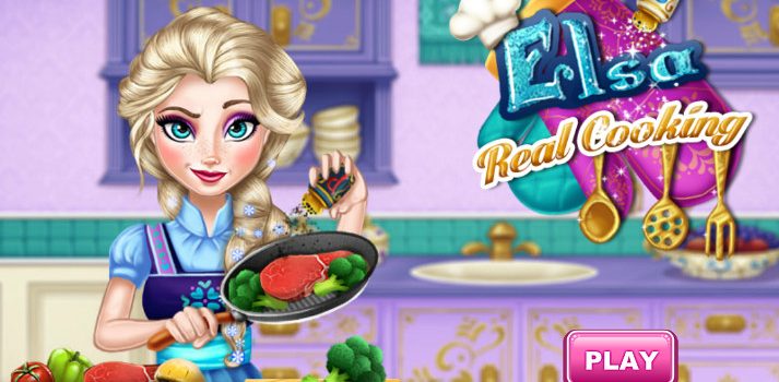 Elsa Real Cooking