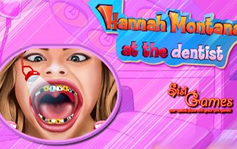 Hannah Montana at the Dentist