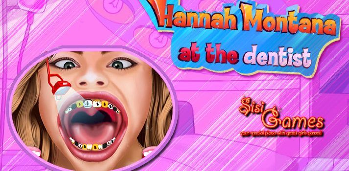Hannah Montana at the Dentist
