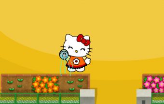 Hello Kitty Defend the Flowers