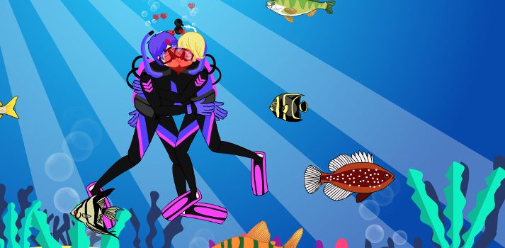 Kissing Under the Sea