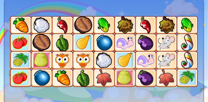 Mahjong Fruits Link Game 2
