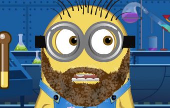 Minion at Beard Salon