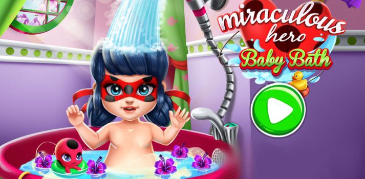 Miraculous Hero Baby Bath