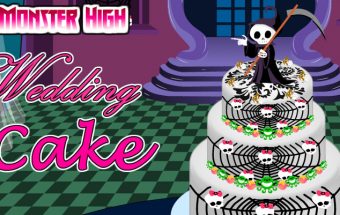 Monster High Wedding Cake
