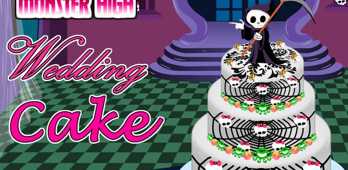 Monster High Wedding Cake