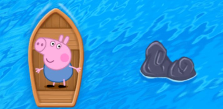 Peppa Pig in Barca