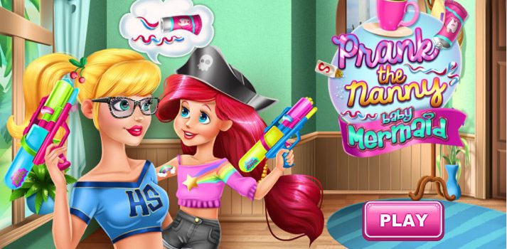 Prank the Nanny: Baby Ariel