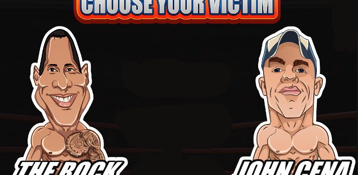 Slapathon - The Rock vs John Cena