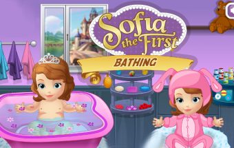 Sofia the First Bathing
