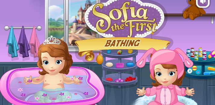 Sofia the First Bathing