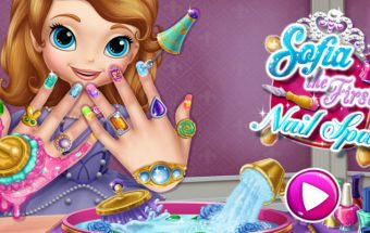 Sofia the First Nail Spa