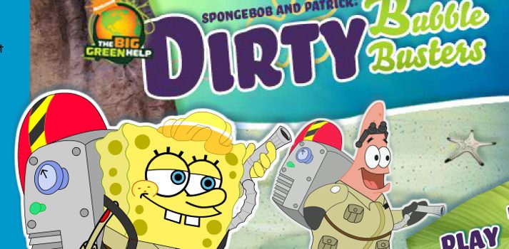 SpongeBob Dirty Bubble Busters
