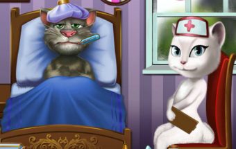 Talking Tom Catch Cold