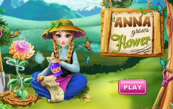 Anna Grows Flower