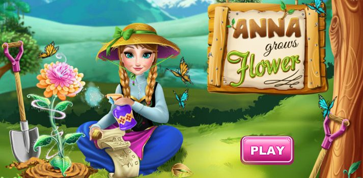 Anna Grows Flower