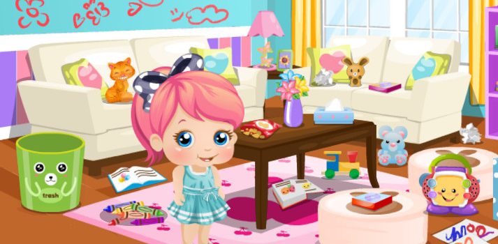 Baby Alice Party Clean Up