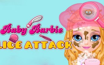 Baby Barbie Lice Attack