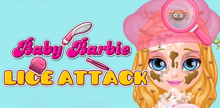Baby Barbie Lice Attack