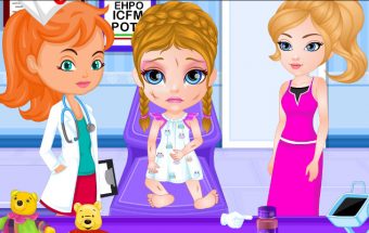 Baby Barbie Playtime Accident