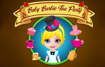 Baby Barbie Tea Party