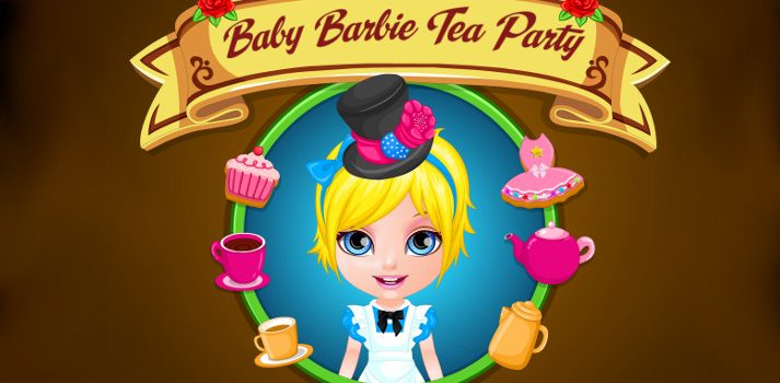 Baby Barbie Tea Party