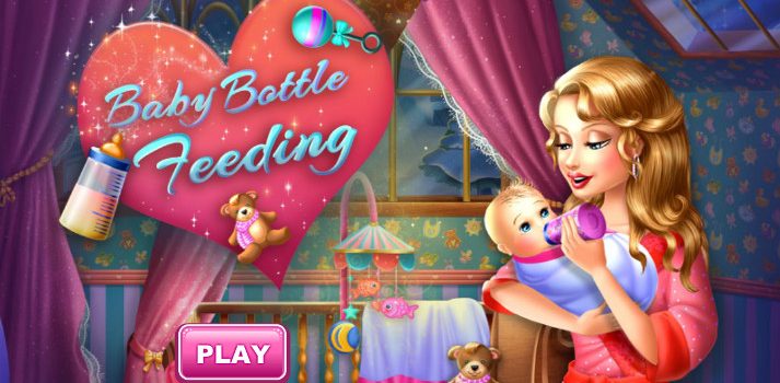 Baby Bottle Feeding