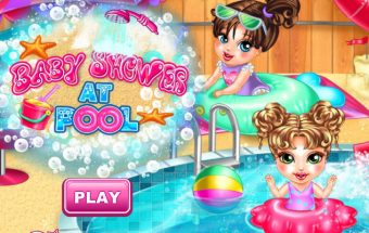 Baby Shower at Pool