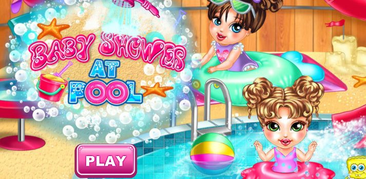 Baby Shower at Pool