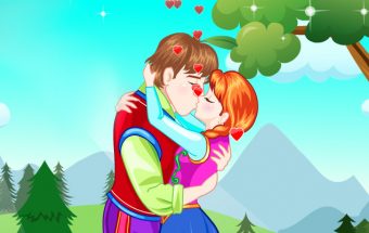 Anna and Kristoff True Love Kiss