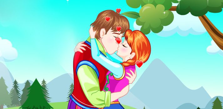 Anna and Kristoff True Love Kiss