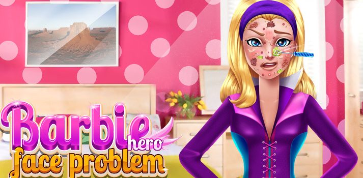 Barbie Super Principessa Face Problem