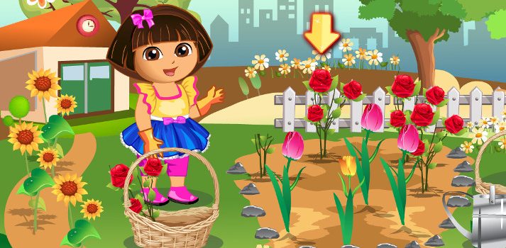 Dora Loves Flowers