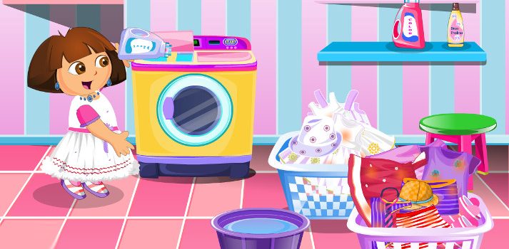 Dora Washing Dresses