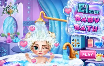 Elsa Baby Bath