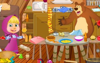 Masha Messy Kitchen
